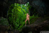 The Naked Beauty in the Tall Open Cave