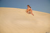 Naked Hot Girl on the Sand Dunes